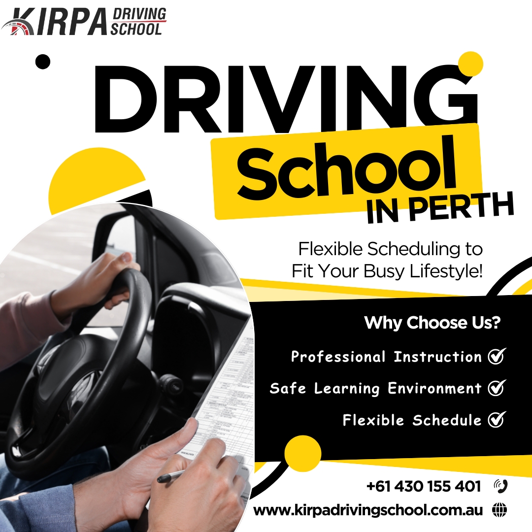 Driving school in perth